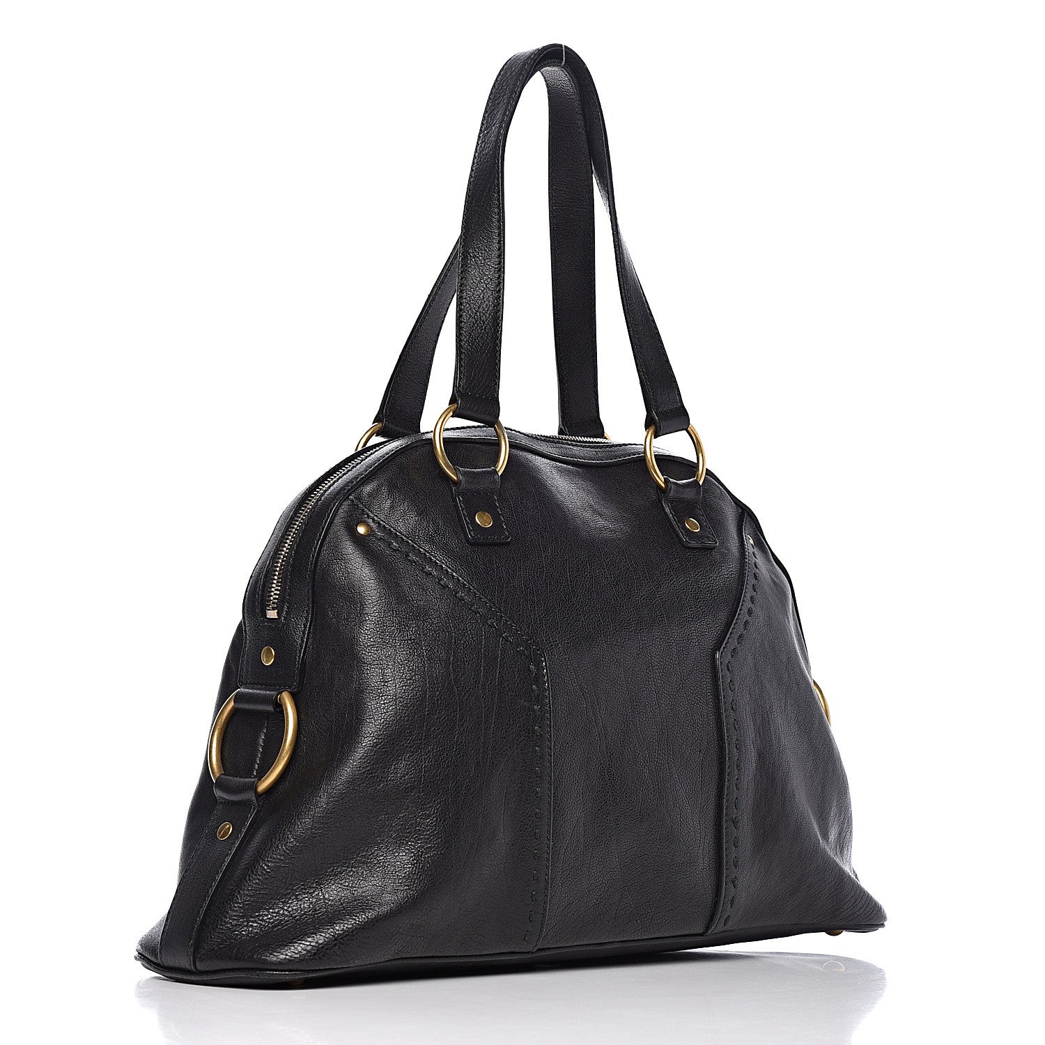 Saint Laurent Calfskin Large Muse Black 3 of 17