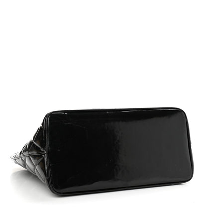 Chanel Patent Medallion Tote Black 4 of 15