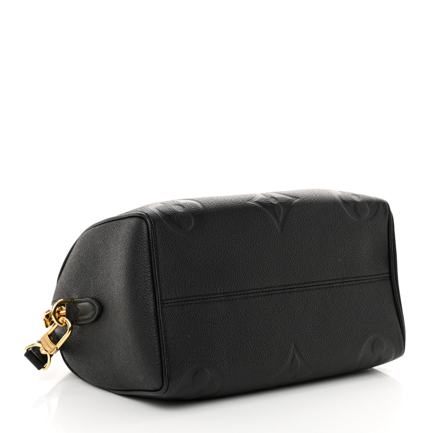 Louis Vuitton Empreinte Monogram Giant Speedy Bandouliere 25 Black 4 of 10