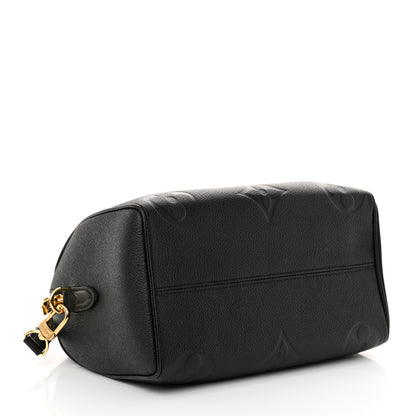 Louis Vuitton Empreinte Monogram Giant Speedy Bandouliere 25 Black 4 of 10