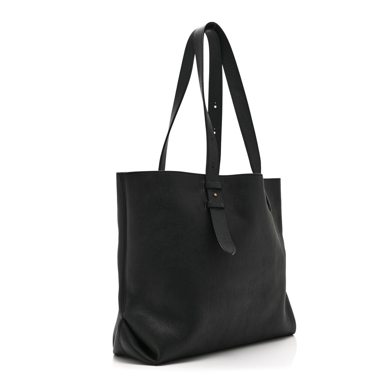 Louis Vuitton Grained Calfskin Low Key Cabas MM Black 4 of 10