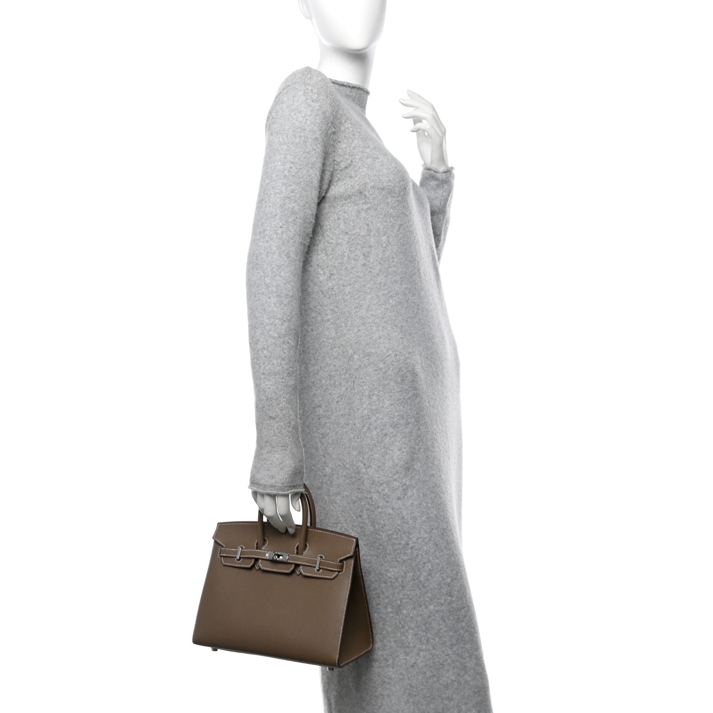 Epsom Birkin Sellier 25 Etoupe