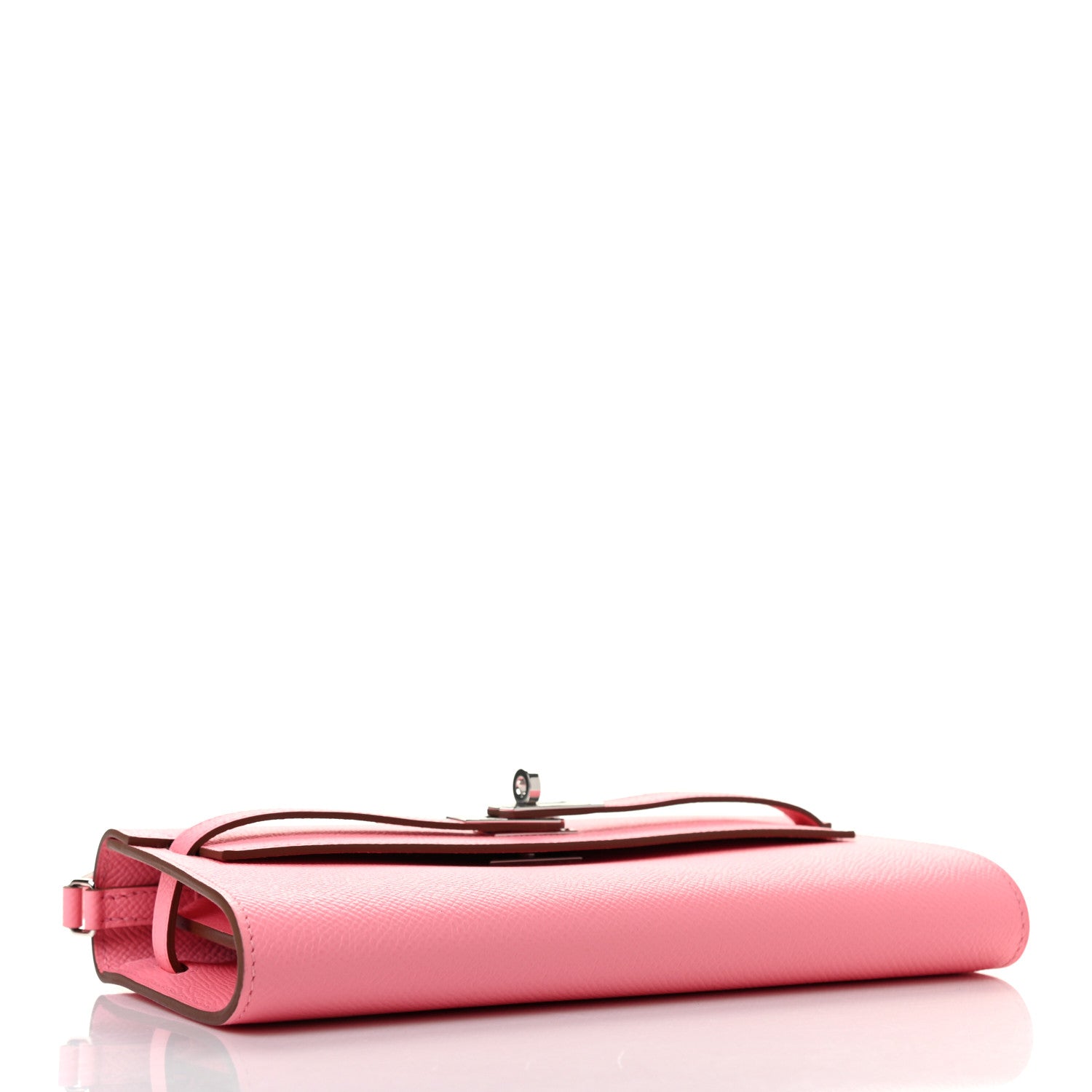 Hermes Epsom Kelly Wallet To Go Rose Confetti 4 of 8