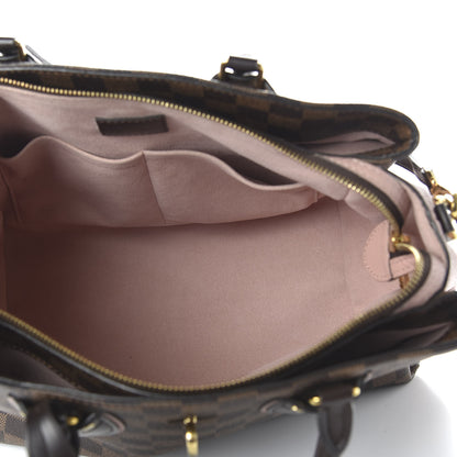 Louis Vuitton Cuir Taurillon Damier Ebene Normandy Magnolia 6 of 10