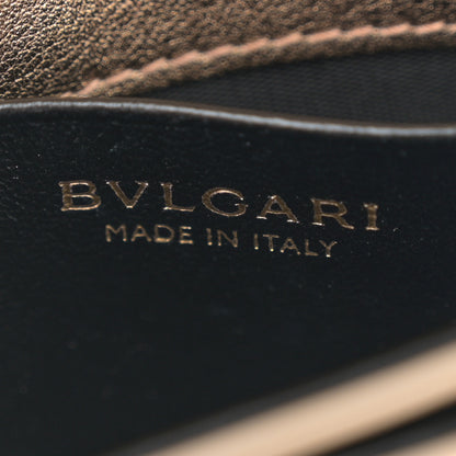 Bulgari Metallic Calfskin Serpenti Forever Micro Bag Gold 6 of 11