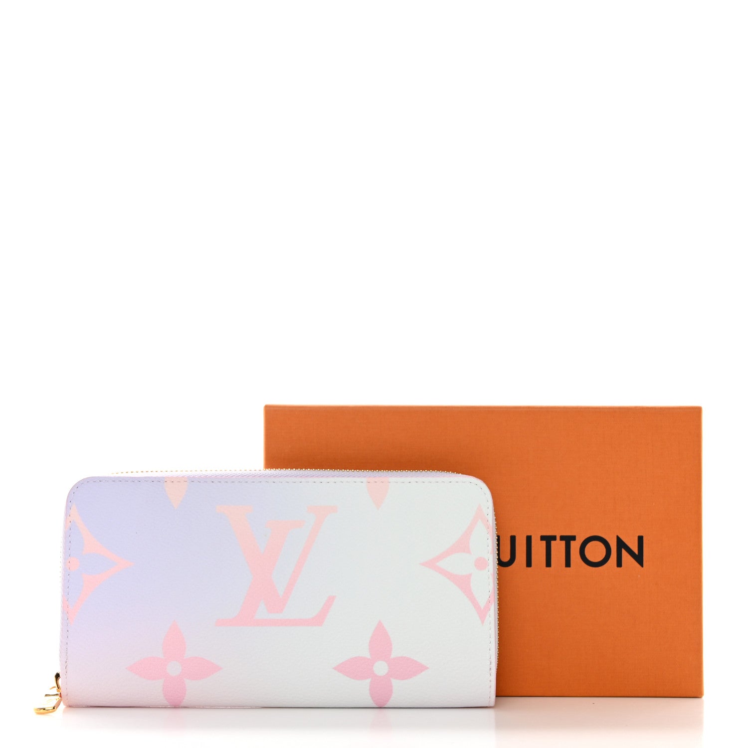 Louis Vuitton Monogram Giant Spring In The City Zippy Wallet Sunrise Pastel 7 of 7