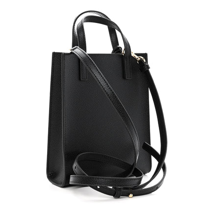 Marc Jacobs Calfskin Micro Grind Tote Bag Black 3 of 9