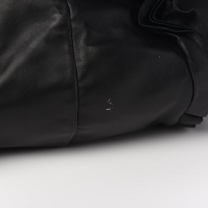 Prada Nappa Ruffle Bag Black 9 of 10