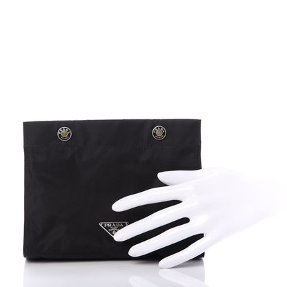 Prada Nylon Vela Cosmetic Pouch Black 2 of 9