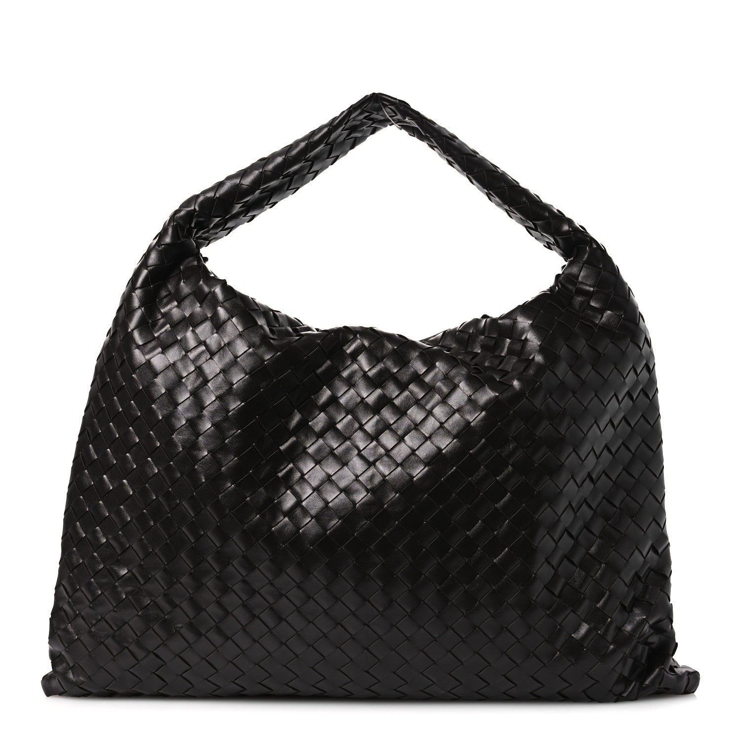Bottega Veneta Calfskin Intrecciato Large Hop Fondant 1 of 10