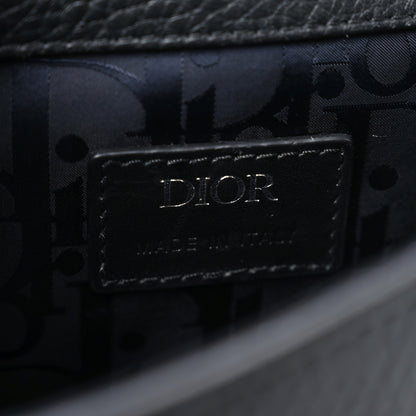 Christian Dior Grained Calfskin Mini Gallop Bag With Strap Black 6 of 9