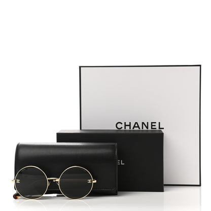Chanel Round Sunglasses 4268 Gold 8 of 8