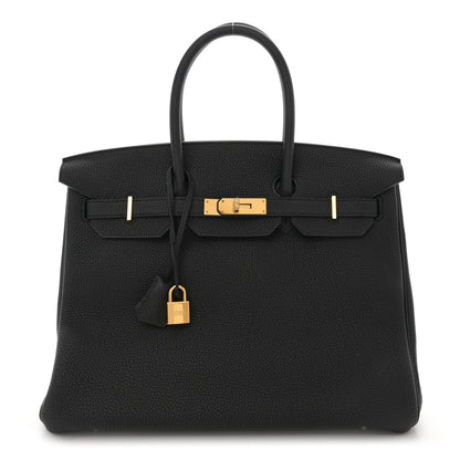 Hermes Togo Birkin 35 Black 1 of 12