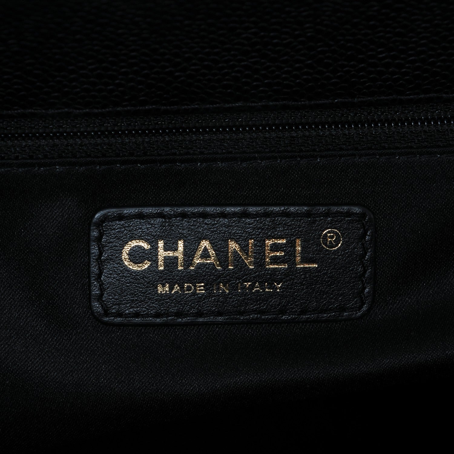 Chanel Caviar Quilted Grand Shopping Tote GST Black 6 of 7