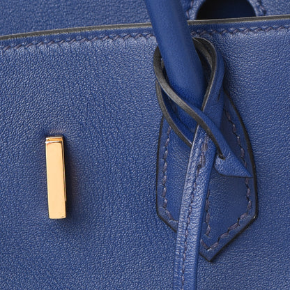 Hermes Swift Birkin 25 Bleu Saphir 26 of 38