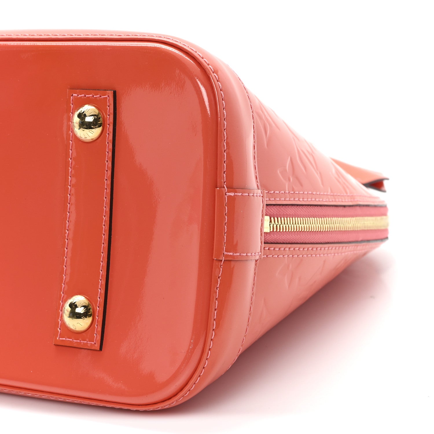 Louis Vuitton Vernis Alma PM Rose Litchi 9 of 10