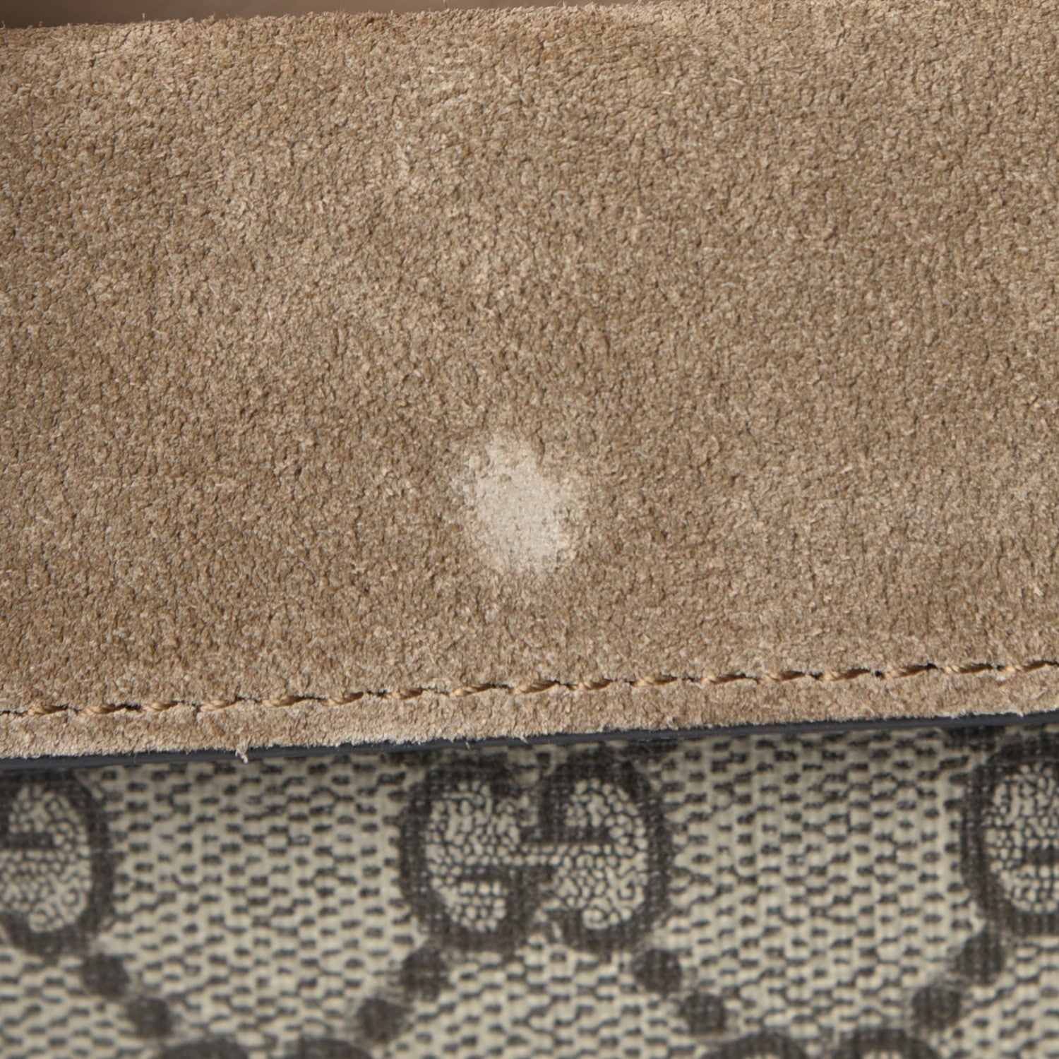 Gucci GG Supreme Monogram Super Mini Dionysus Shoulder Bag Taupe 8 of 10