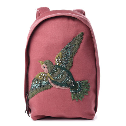 Gucci Wool Embroidered Sky Backpack Pink 1 of 11