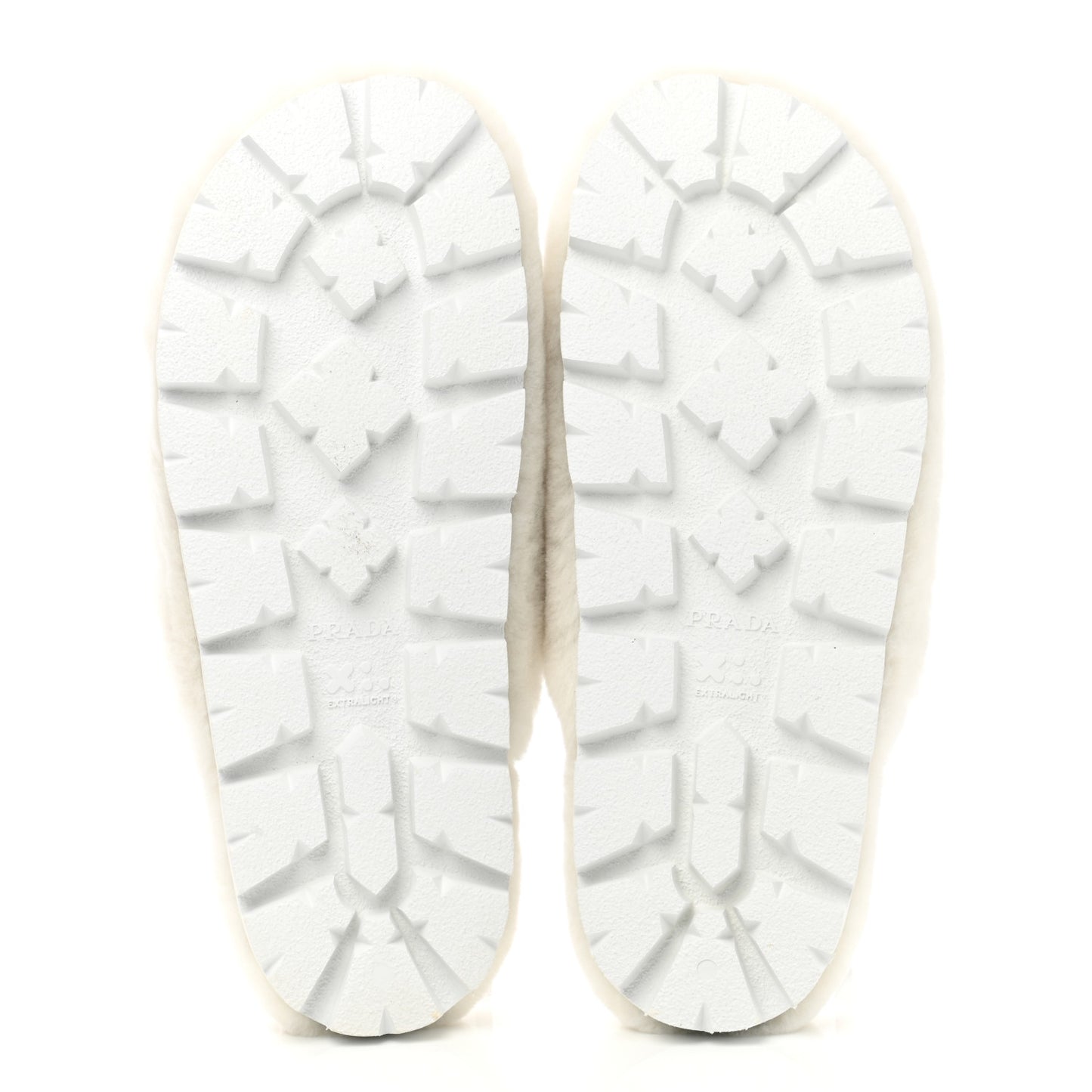 Montone Metal Triangle Logo 20mm Slippers 39 Bianco