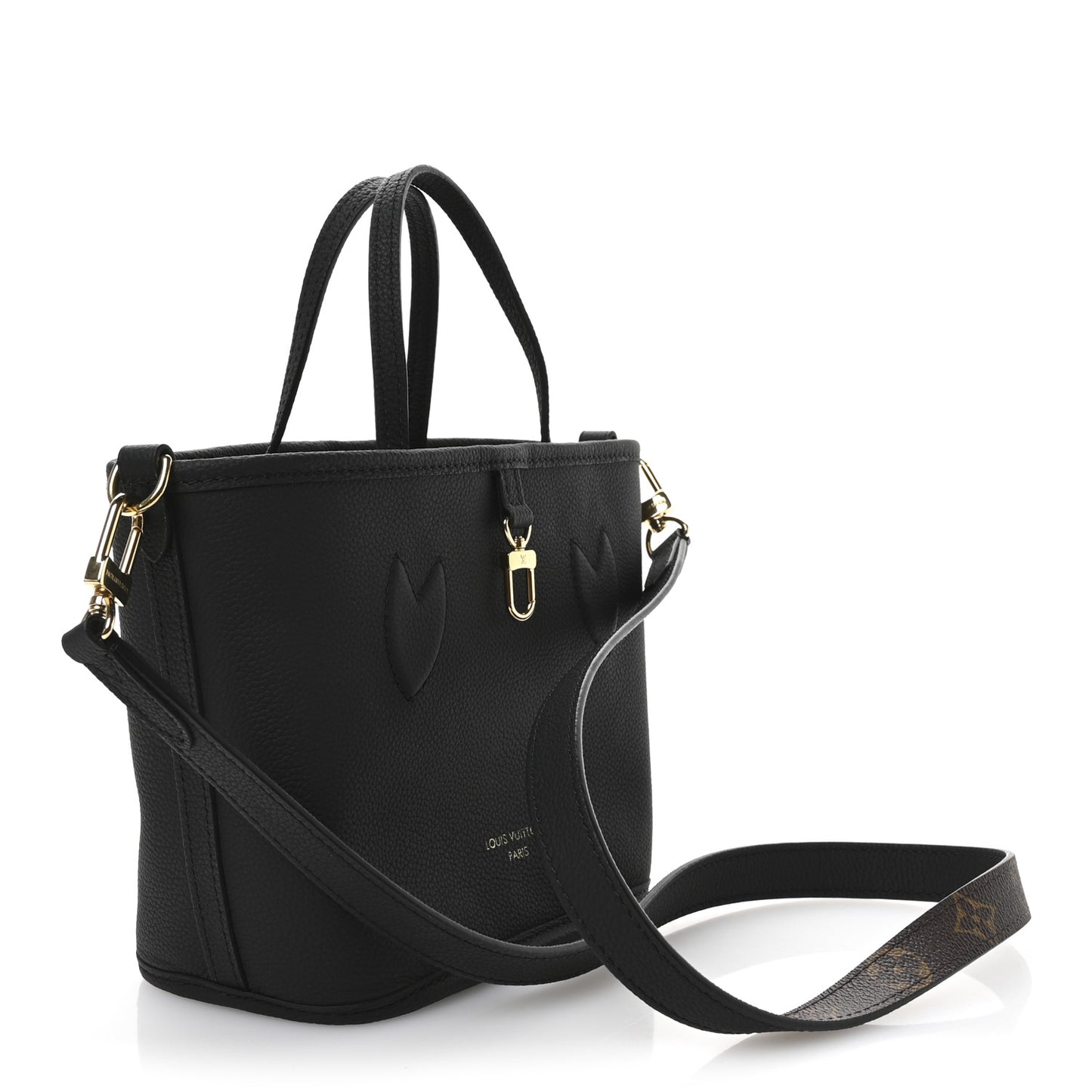 Monogram Neverfull Inside Out Bandouliere BB Black