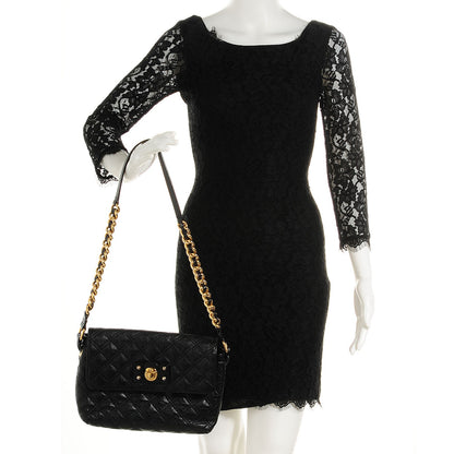 Marc Jacobs Lacquered Leather The Large Single Flap Black 2 of 8