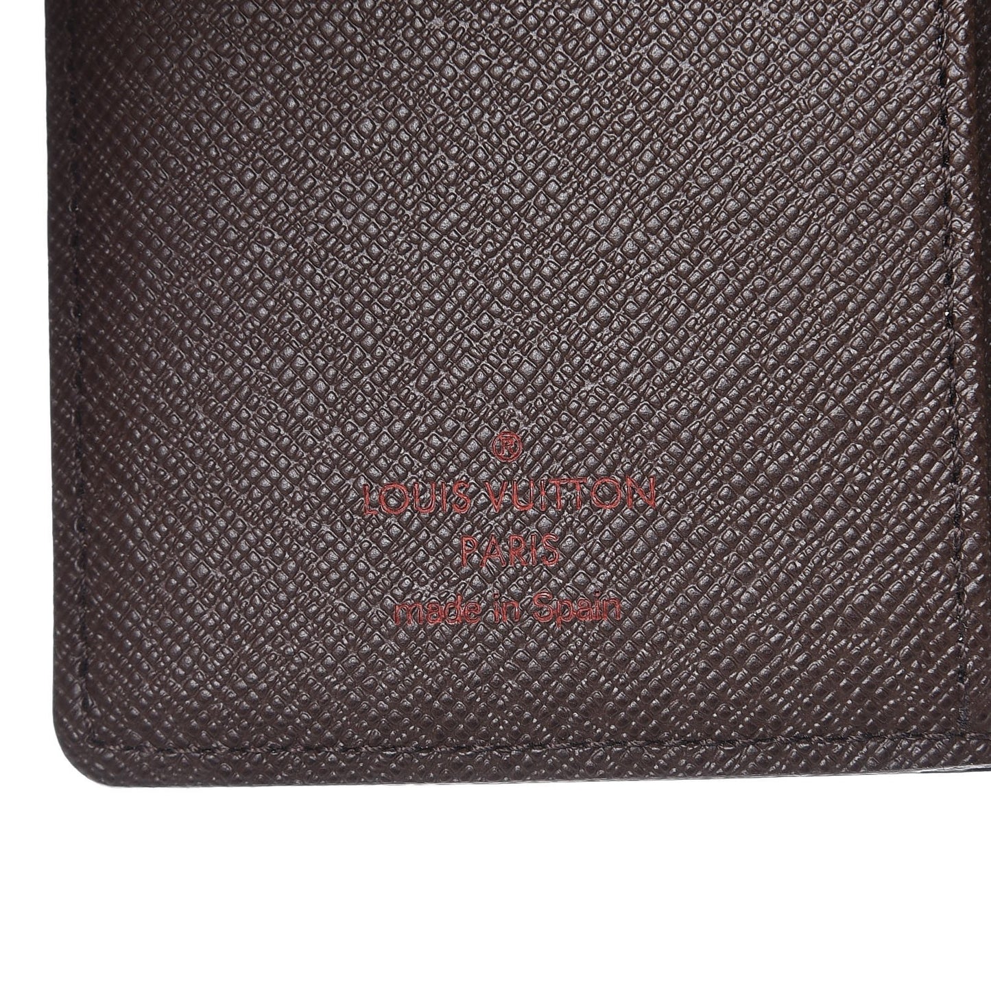 Damier Ebene Small Ring Agenda Cover