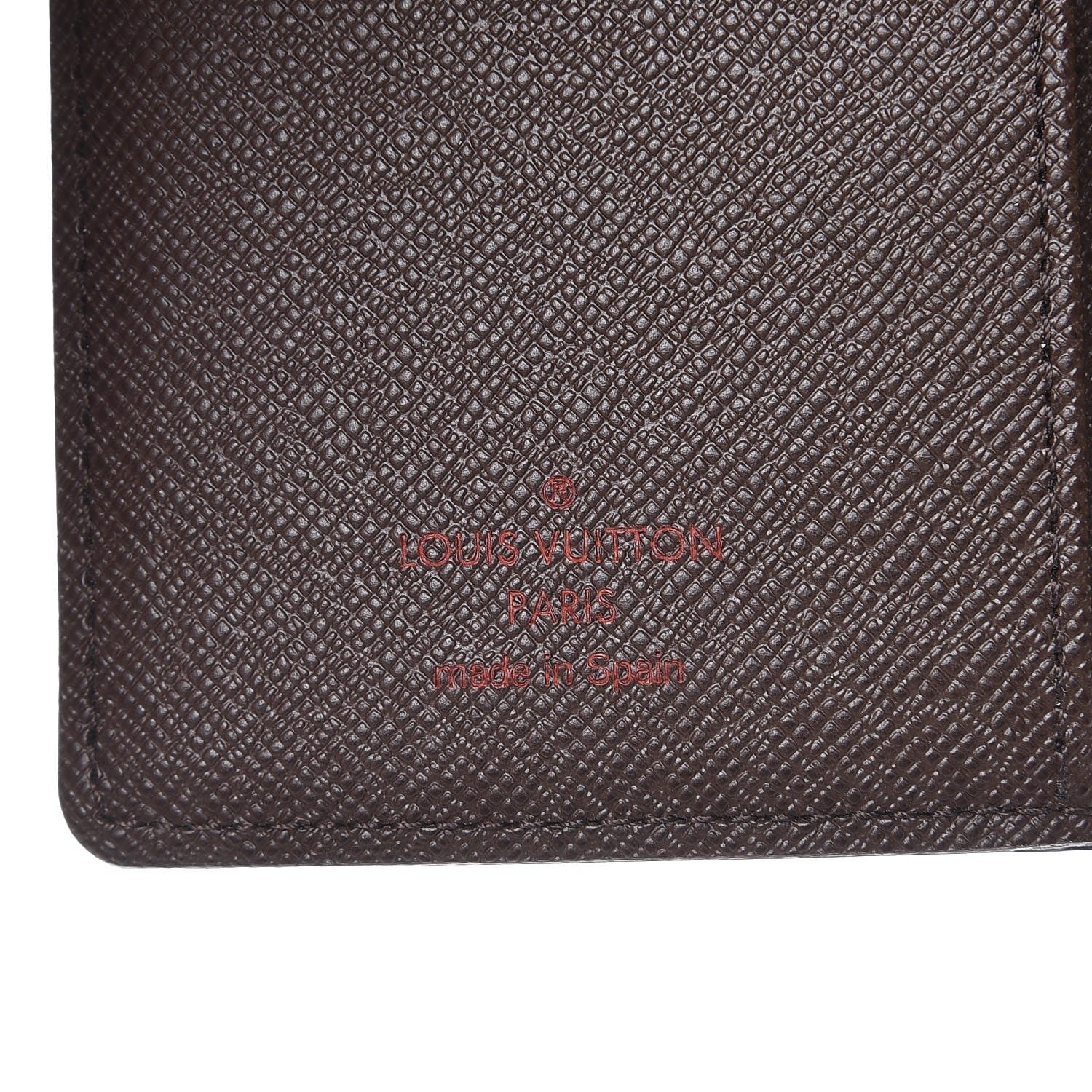 Louis Vuitton Damier Ebene Small Ring Agenda Cover 6 of 7