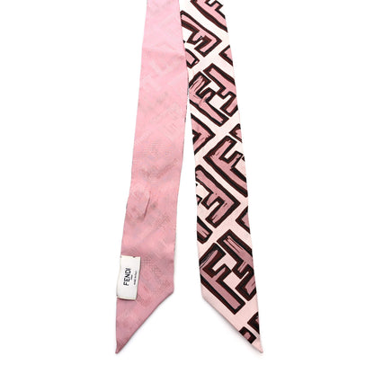 Fendi Silk Wrappy Bandeau Pink 2 of 3