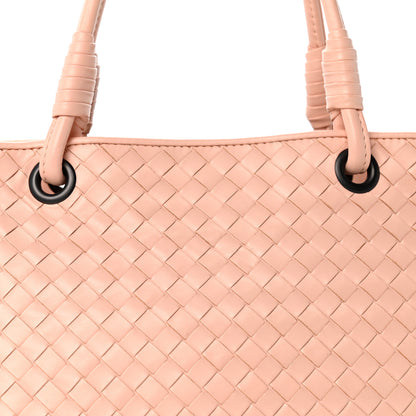 Bottega Veneta Nappa Intrecciato Woven Tote Flamingo 8 of 12