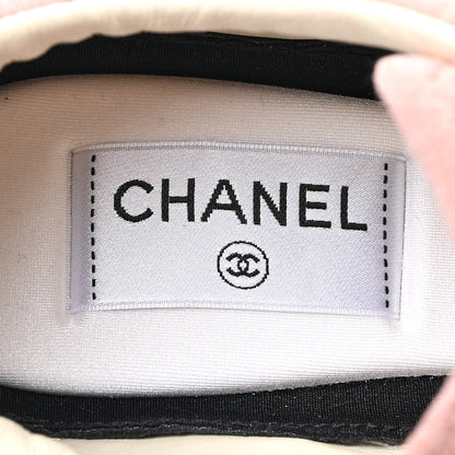 Chanel Suede Womens CC Sneakers 39 Pink 7 of 7