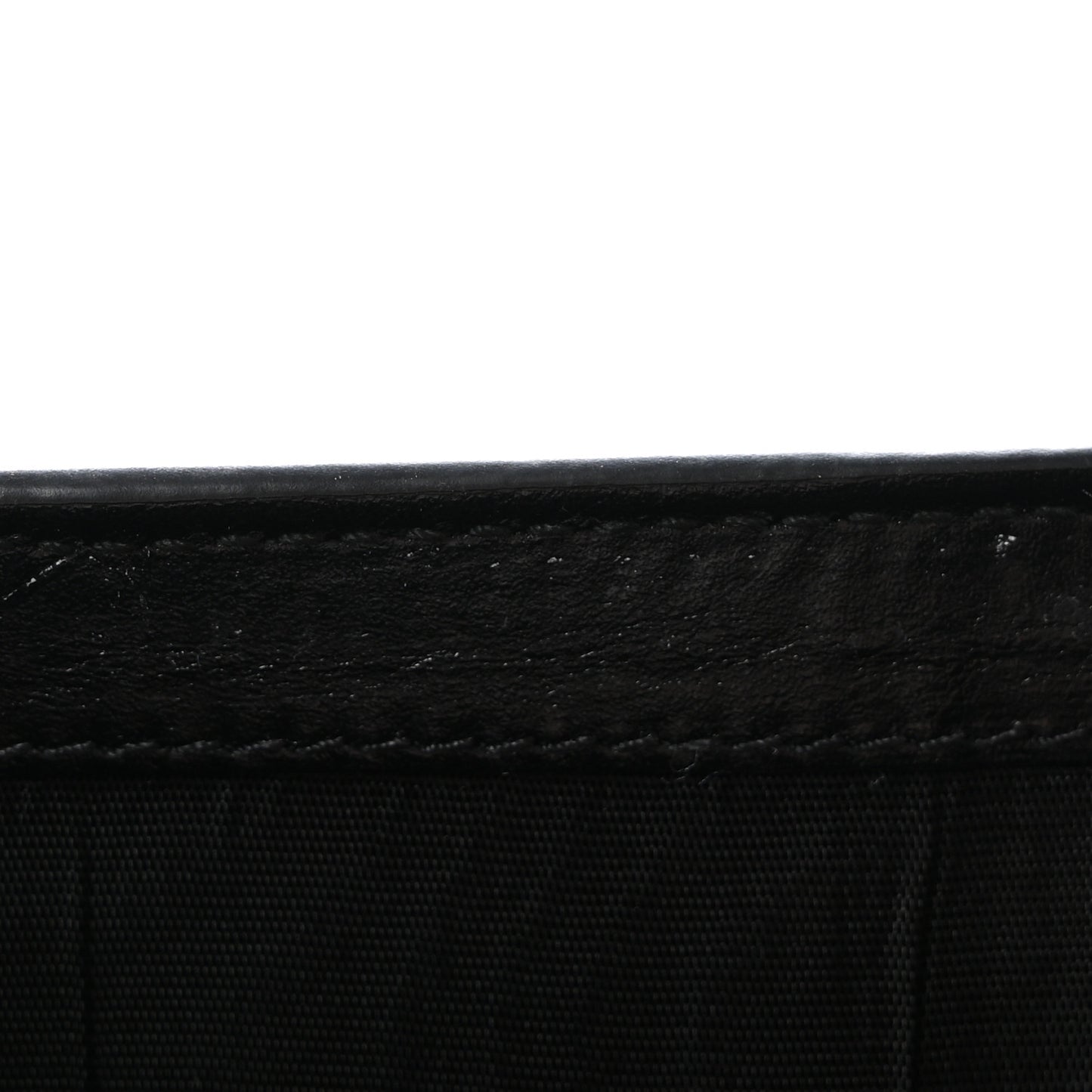 Plutone Calfskin Logo Bi-Fold Wallet Black