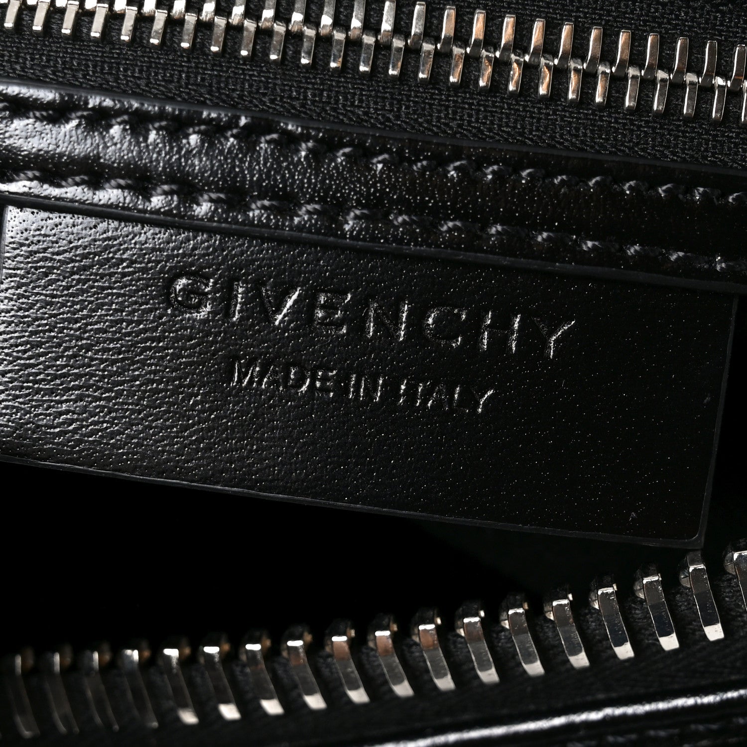 Givenchy Shiny Lord Calfskin Small Antigona Black 6 of 10