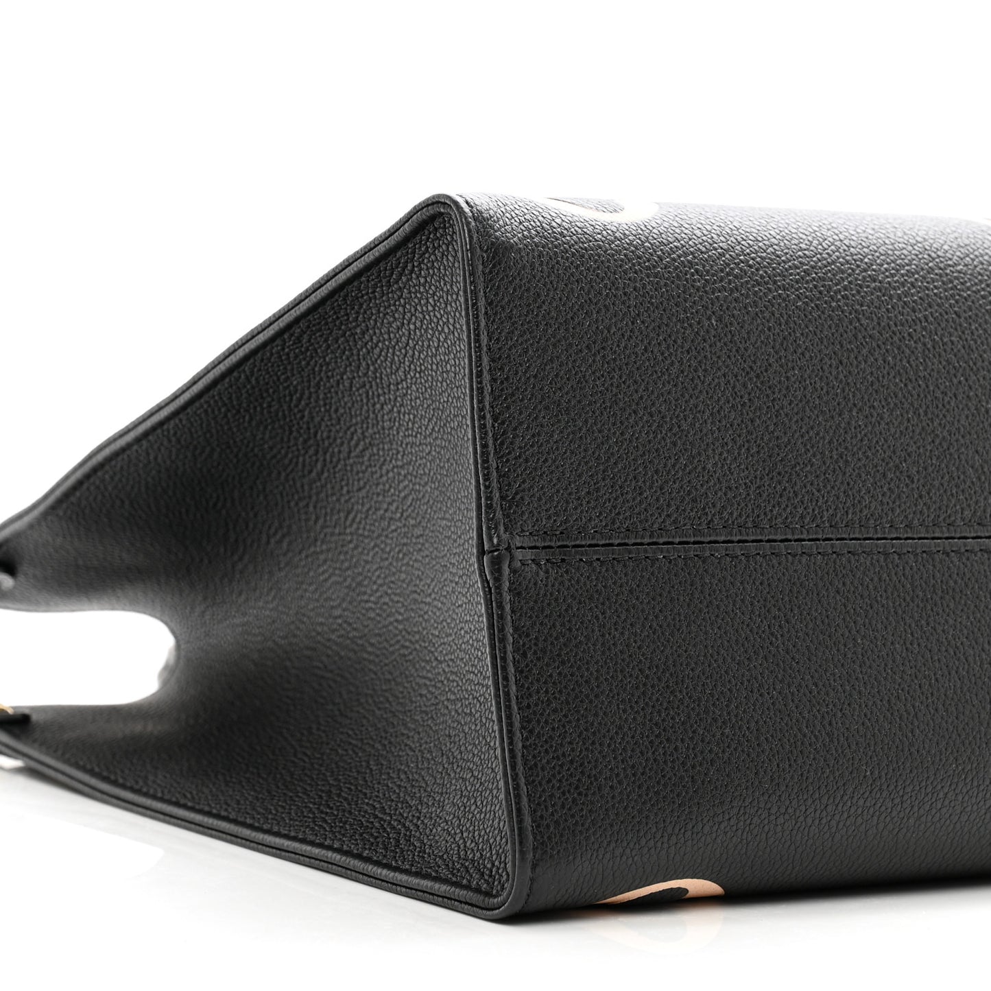 LOUIS VUITTON Empreinte Monogram Giant Onthego MM Black Beige