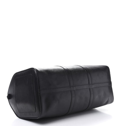 Louis Vuitton Epi Keepall 50 Black 3 of 13