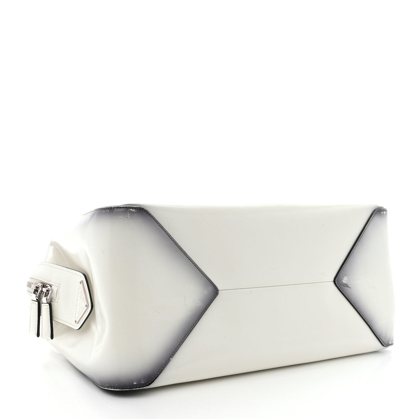 Spazzolato Large Supernova Handbag White Sfumato