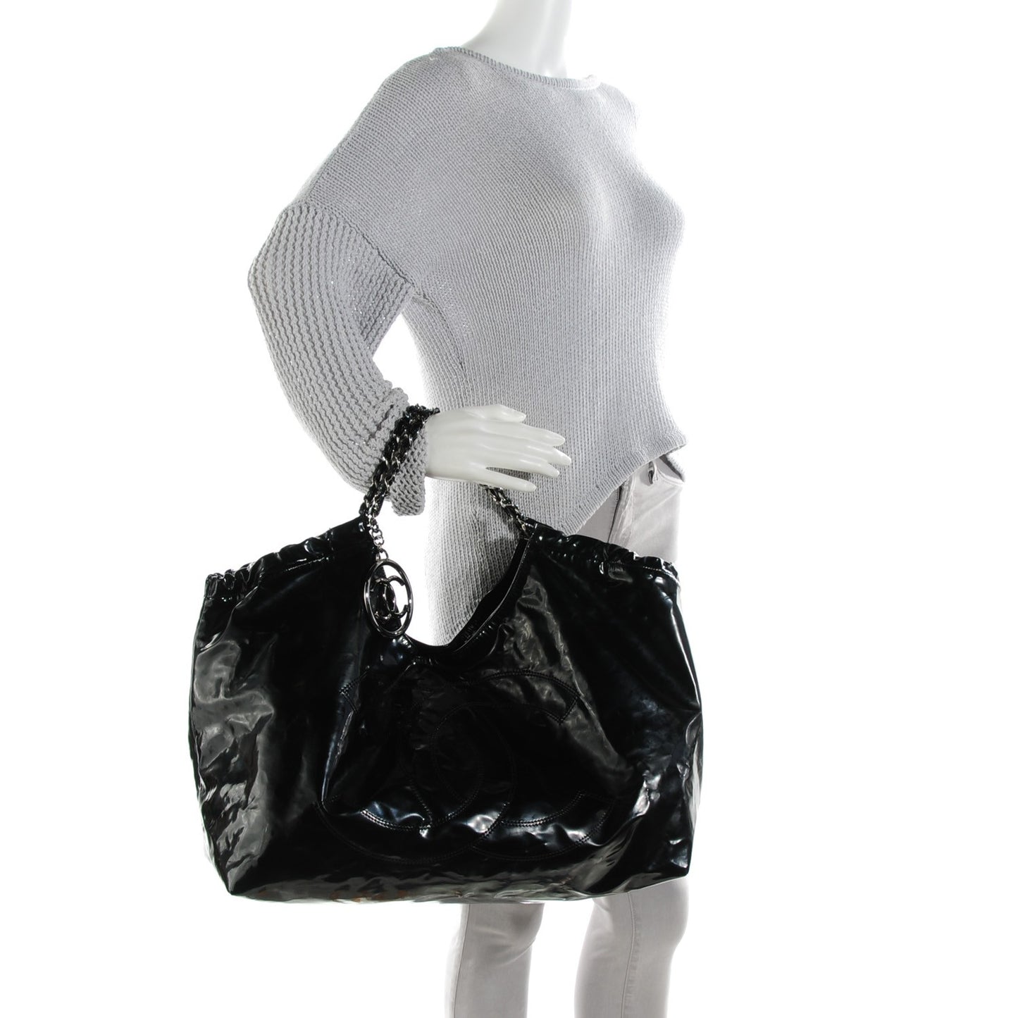 Vinyl XL Coco Cabas Black