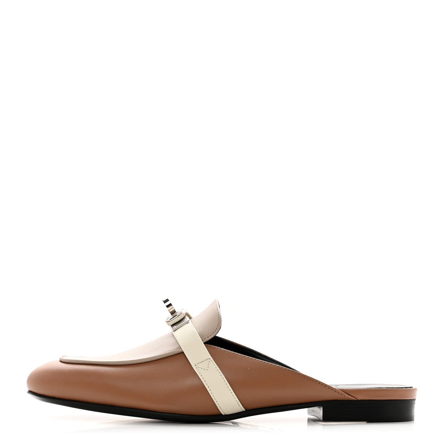 Goatskin Oz Mules 36.5 Rose Perle Multicolor
