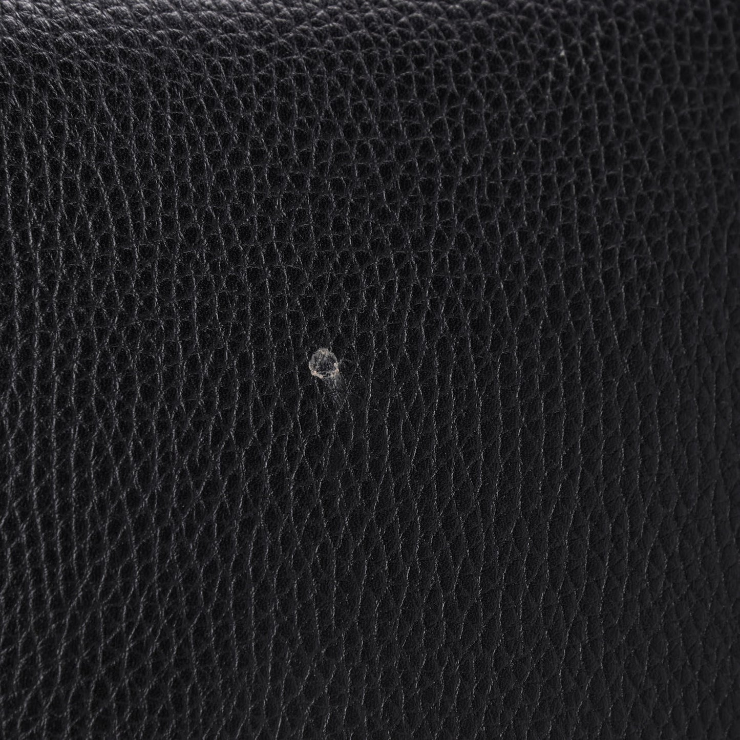 Pebbled Calfskin Medium Rockstud Flip Lock Crossbody Bag Black