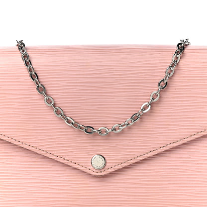 Louis Vuitton Epi Pochette Felicie Rose Ballerine 9 of 11