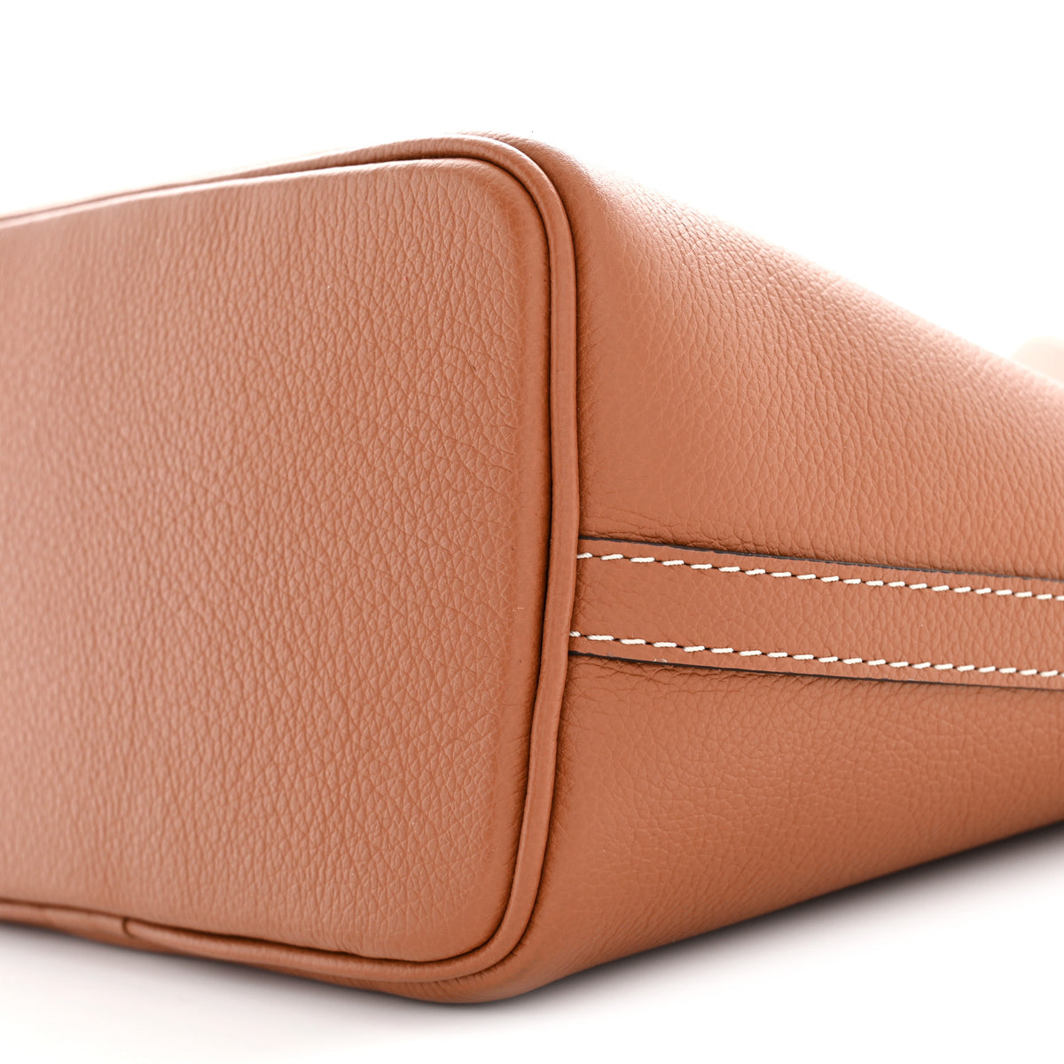 Louis Vuitton Calfskin Lock and Walk Bucket Cognac 9 of 10