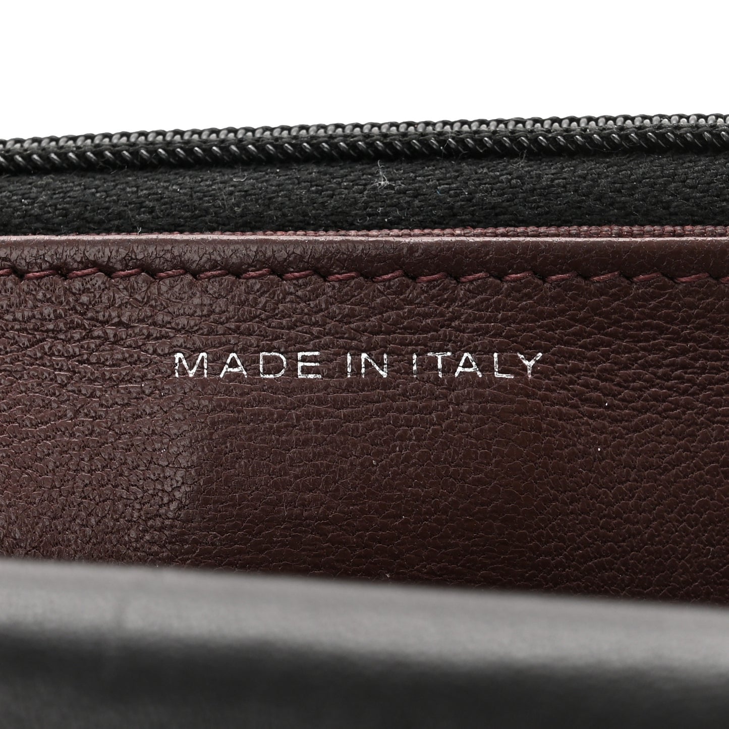 Lambskin Quilted Wallet On Chain WOC Black