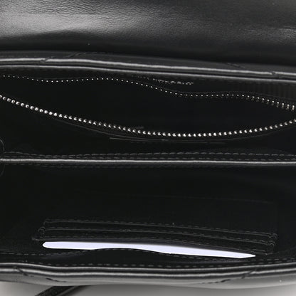 Saint Laurent Calfskin Y Quilted Monogram Toy Loulou Crossbody Bag Black 5 of 12