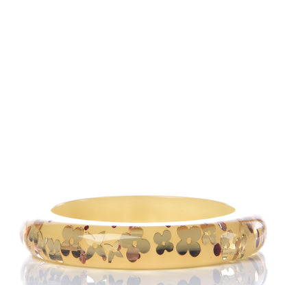 Louis Vuitton Resin Swarovski Medium Inclusion Bracelet PM Nacre 3 of 4