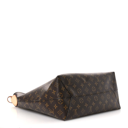 Louis Vuitton Monogram Flower Hobo Beige 4 of 10