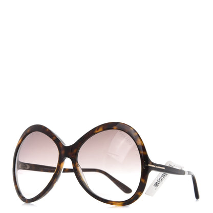 Tom Ford Acetate Rose Sunglasses TF765 Havana 1 of 8