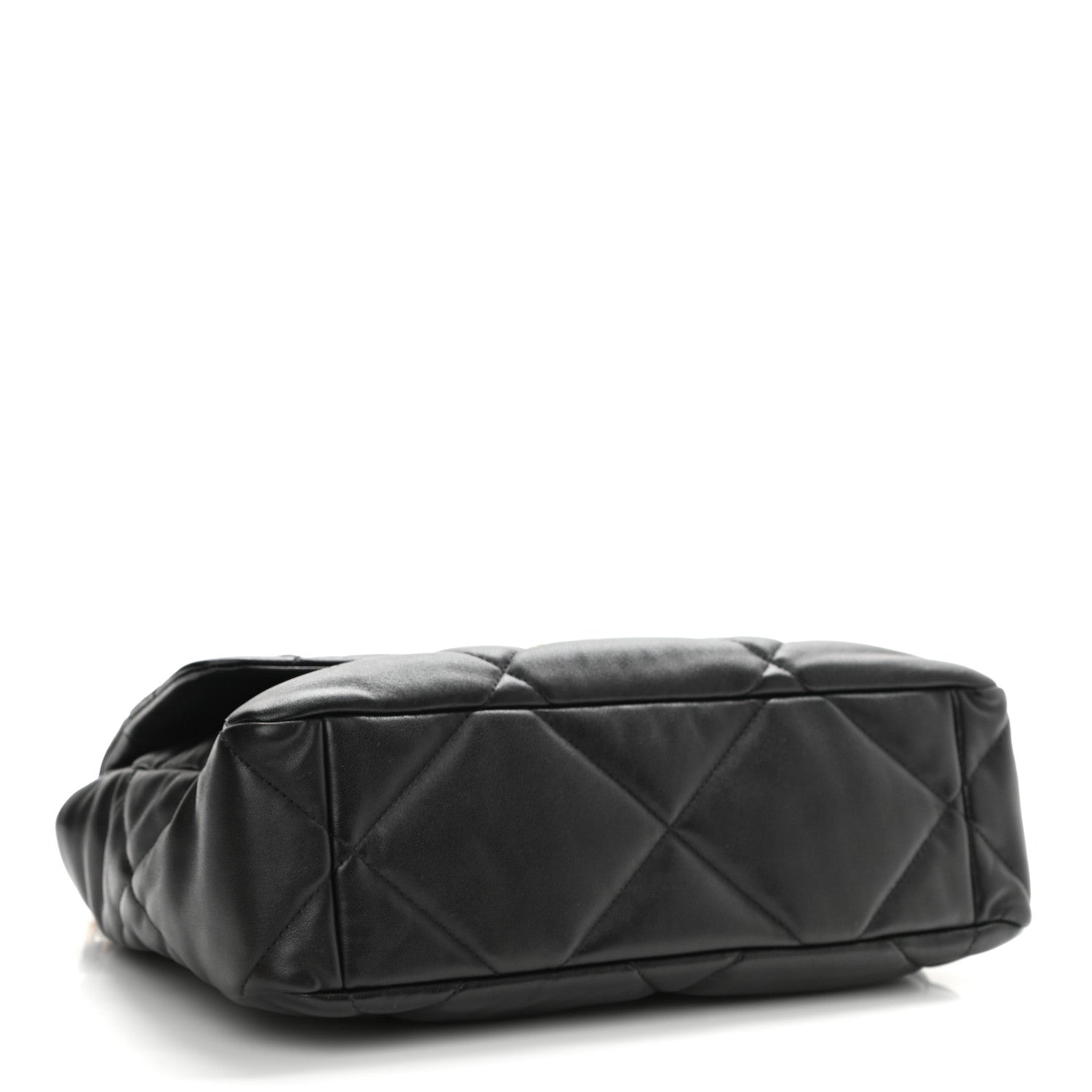 Chanel Lambskin Quilted Large Chanel 19 Flap Black 4 of 8