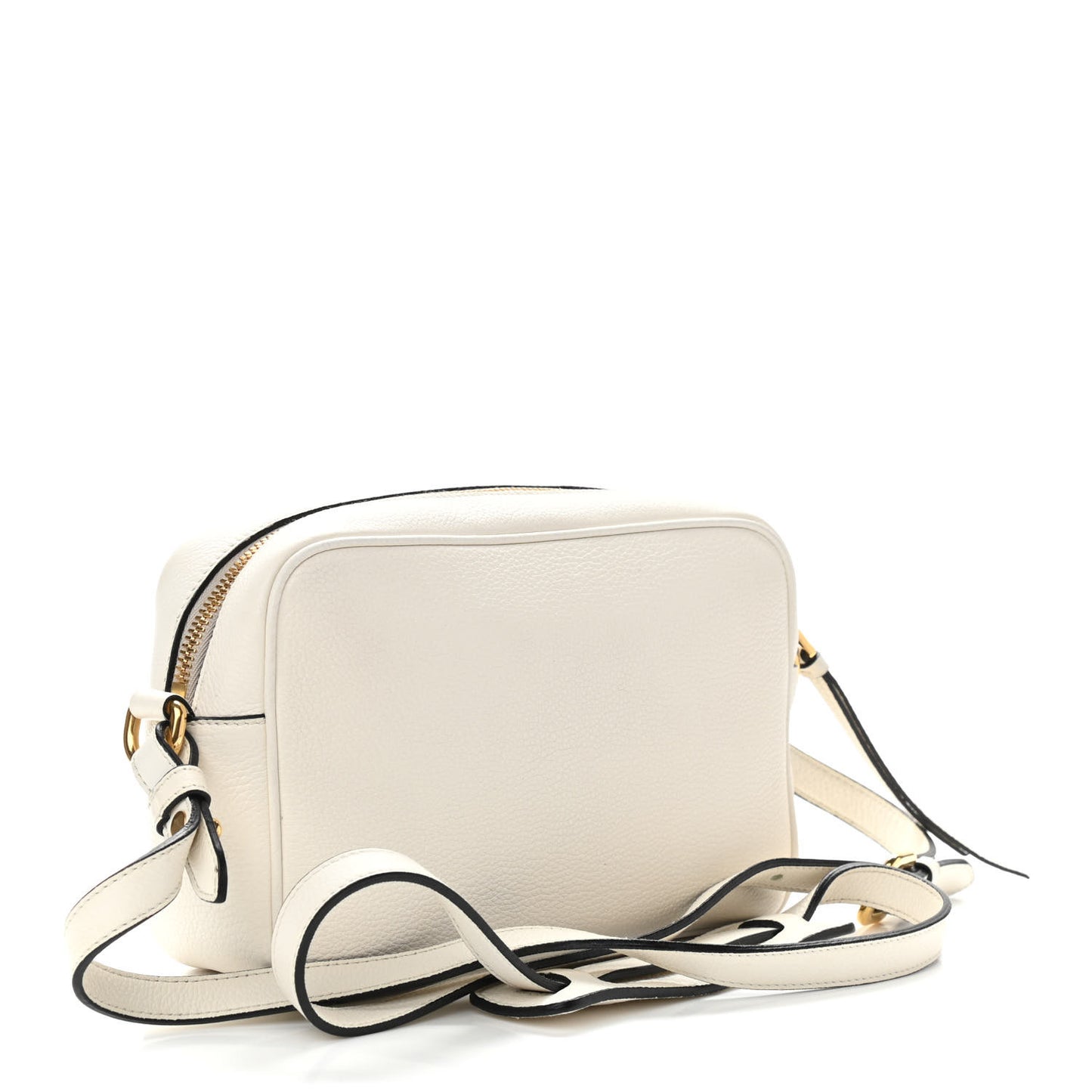 Vitello Phenix Camera Bag Bianco