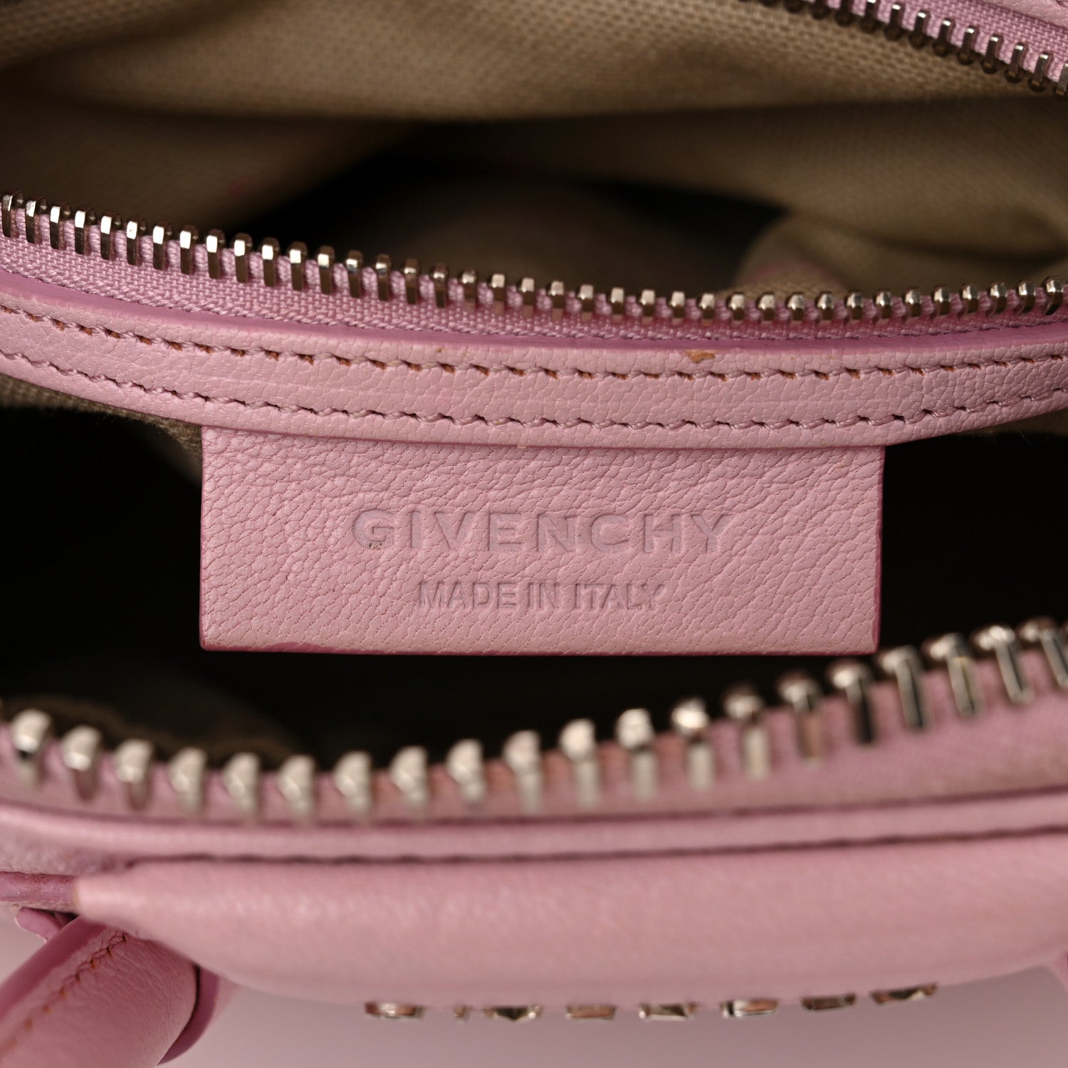 Givenchy Sugar Goatskin Mini Antigona Pink 6 of 20