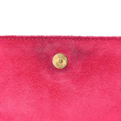 Saint Laurent Calfskin Classic Y Satchel Fuchsia 10 of 10