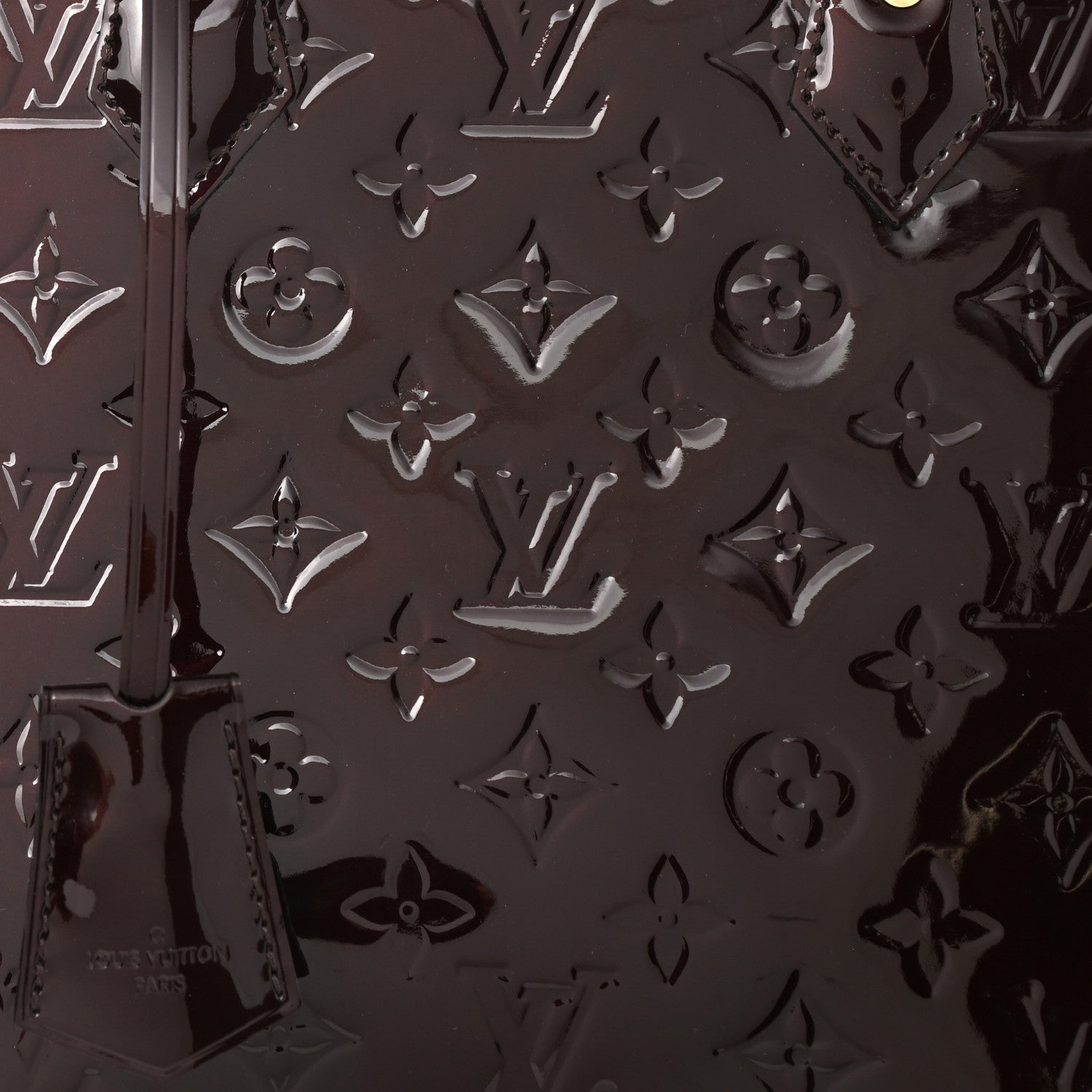 Louis Vuitton Vernis Alma MM Amarante 9 of 9